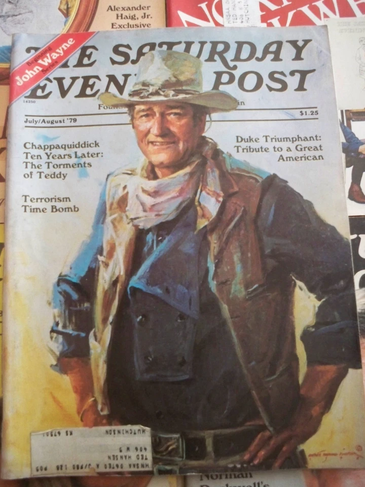 5 Vintage Saturday Evening Post Magazines February 1979 Through August 1979 - Image 3 of 4