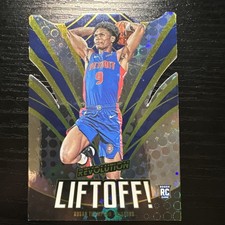 2023-24 Panini Revolution Ausar Thompson #10 Rookie Lift Off Die-Cut Insert