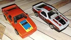 Vintage Lot of 2 Variations 1984 Matchbox Dodge Daytona Turbo Z Macau Open Hood