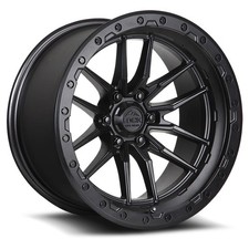 Lock Off-road Krawler 18x9 6x139.7 -12mm Matte Black Wheel Rim 18 Inch