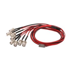 8pcs LED Lights Red&White Color For Traxxas Tamiya HSP SCX10 D90 1/8 1/10 RC Car