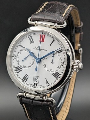Longines Heritage 180th Anniv Monopusher Chronograph LE  ref L2.776.4.21.3
