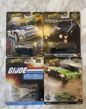 Hot Wheels Premium Car Culture And Pop Culture Lot Of 4
