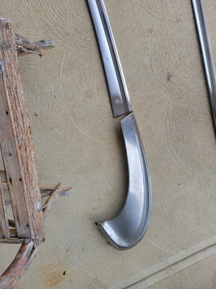 Buick Super Roadmaster 1952 1953 juego de molduras laterales de acero inoxidable 2 puertas. (6 PIEZAS) Foto 3 de 4