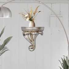 Wall Mounted Shelf, Storage Holder, Resin Retro Style Decorative Floating Shelf,