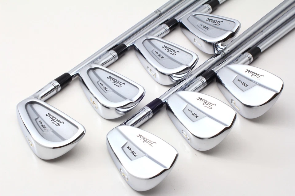 7Pcs Titleist 735.CM FORGED Iron set 4-5-6-7-8-9-PW Extra Stiff Flex DG X100 RH - Image 2 of 4