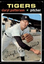 1971 Topps #481 Daryl Patterson Tigers