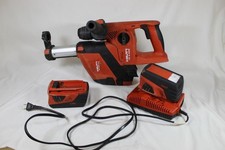 Hilti TE 4-A22 Rotary Hammer w/TE DRS-4-A Dust Removal System, Batteries/Charger