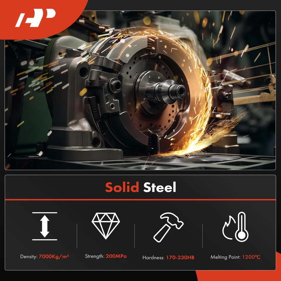 Equilibrador armónico de motor A-Premium para Buick LaCrosse Allure Pontiac Grand Prix Foto 4 de 4