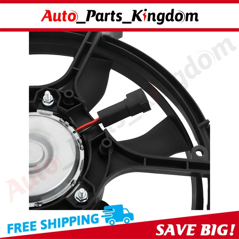 Conjunto de ventilador de refrigeración condensador de radiador para Pontiac Torrent Chevrolet 2006-2008 Foto 4 de 4