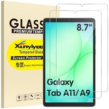 2-Pack Screen Protector for Samsung Galaxy Tab A9/A11 8.7 inch Tempered Glass