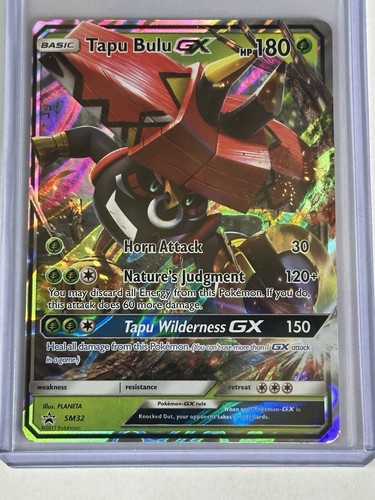Tapu Bulu GX SM32 Black Star Promo Sun & Moon Pokemon TGC NM