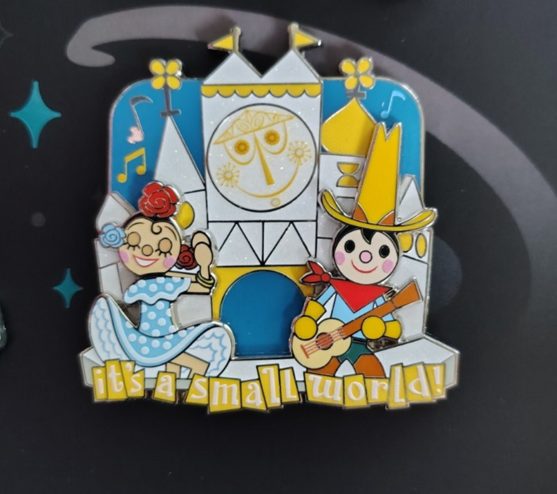 2026 Disney Attractions Songs It's A Small World Musical Ride Limited Edt Pin