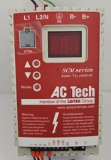 Lenze SM005S AC Tech SCM VFD Variable Frequency Drive 120V Input Module Unit