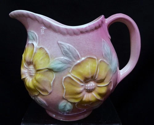 1950's hull Pottery Sunglow Pitcher