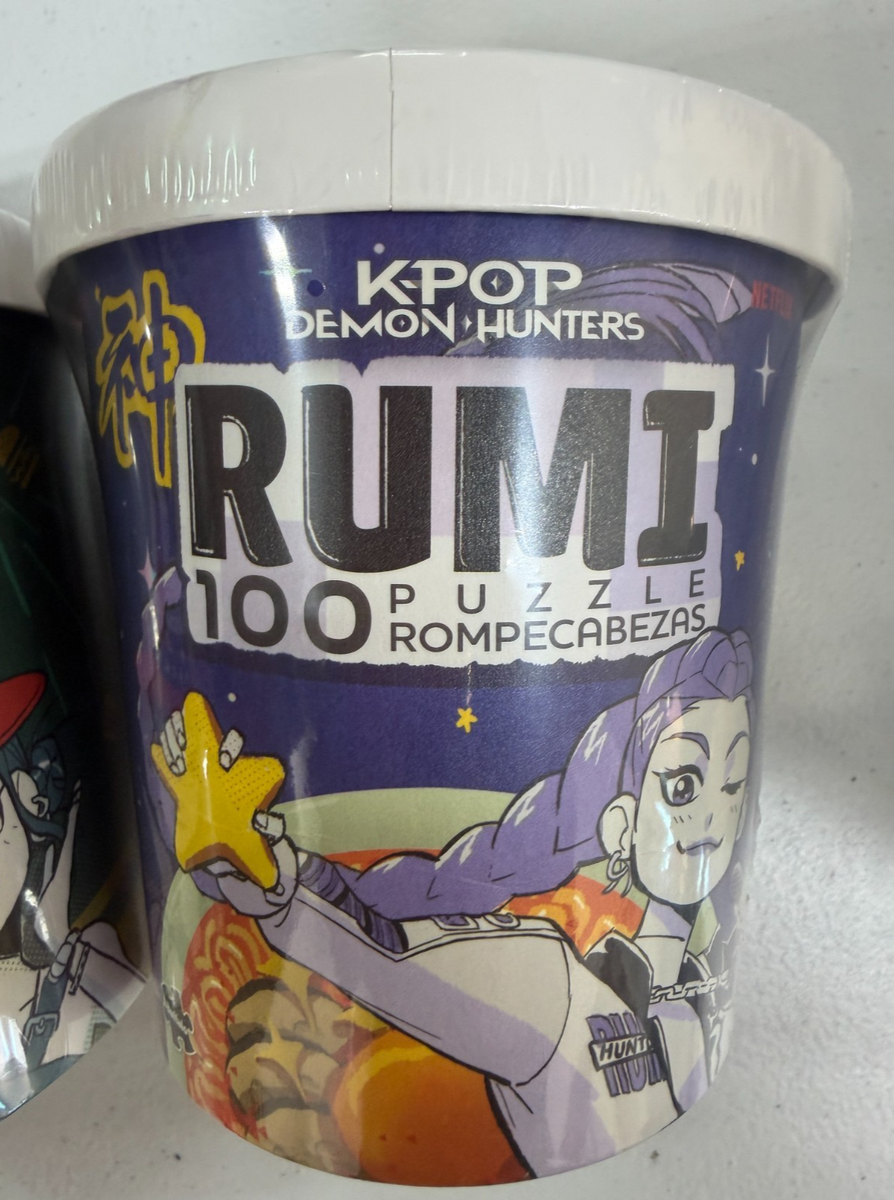 ■rumiページ■ K-Pop Demon Hunters Ramen Noodle Rumi Puzzle – 100 Piece Cute Food