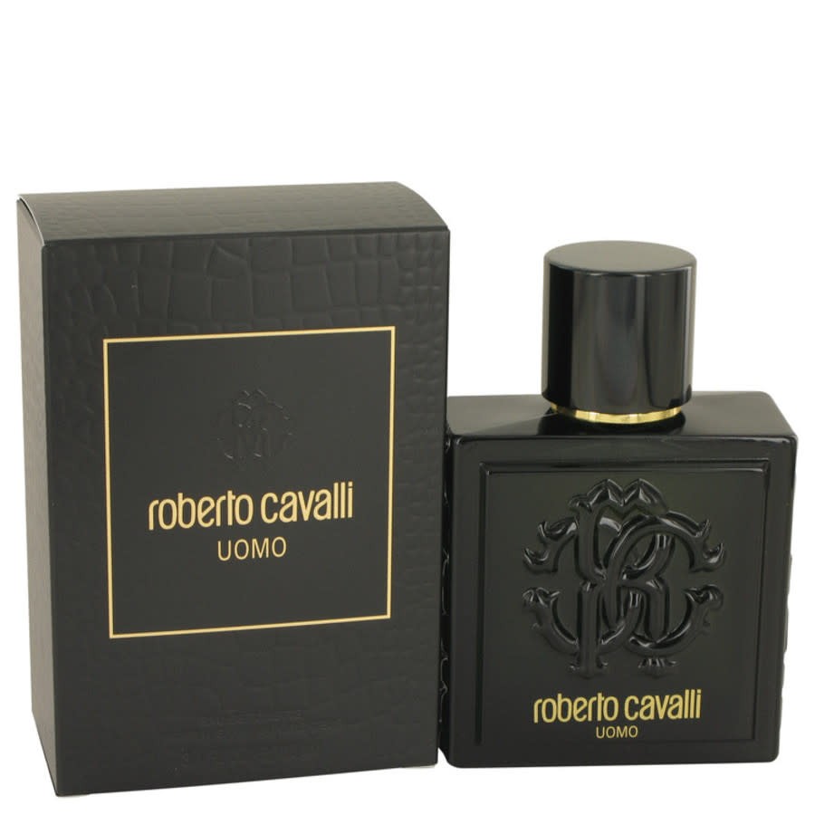 Roberto Cavalli Mens Uomo EDT Spray 34 oz 100 ml 9690₽