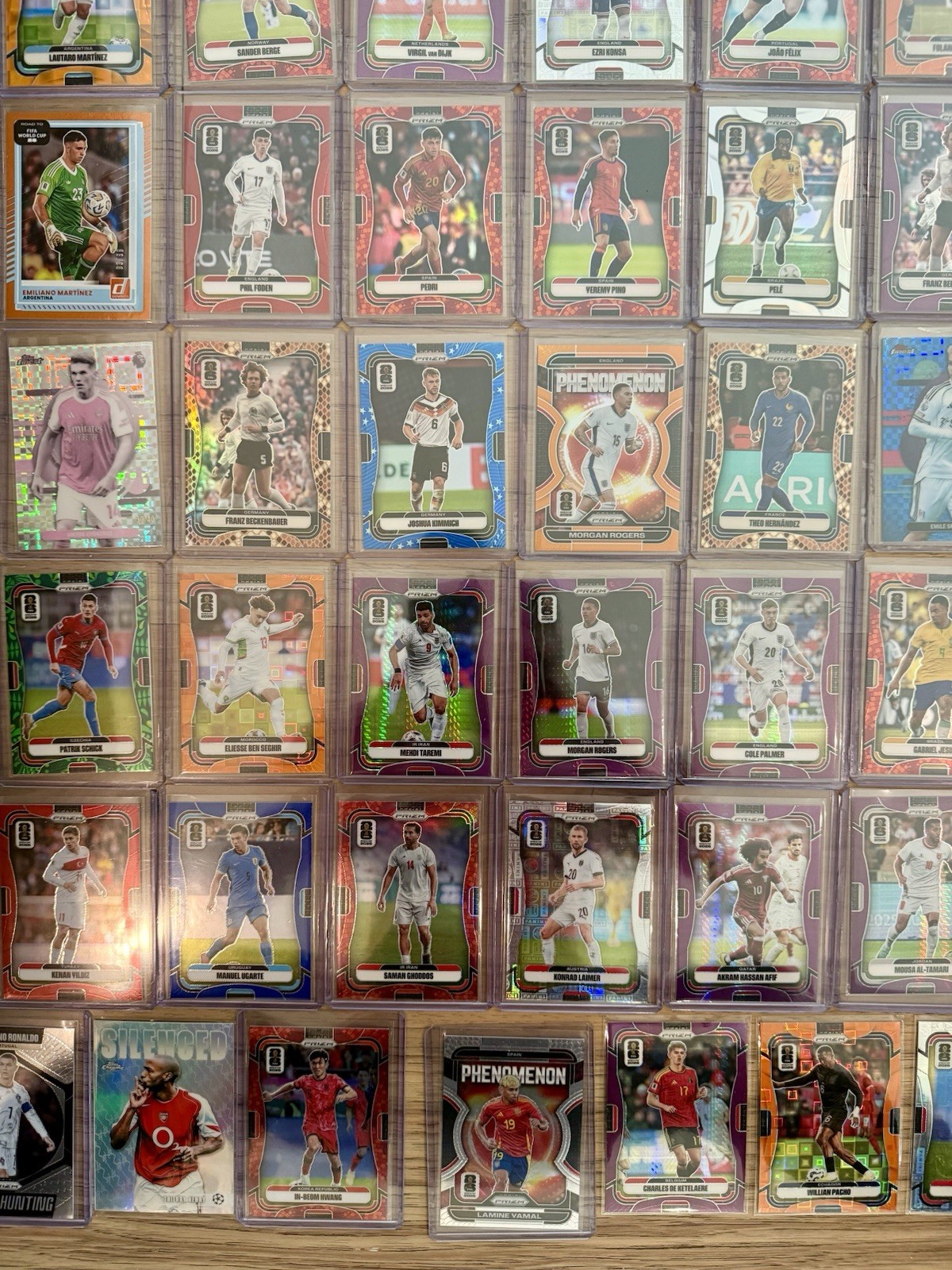 2026 Prizm FIFA World Cup ALL #d HOBBY PARALLELS Soccer Card Lot Numbered SSP SP view 6