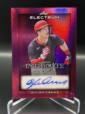 2024 Leaf Electrum - Intricate Ink Dylan Crews #IIN-DC1 Pink /10 (AU, RC)