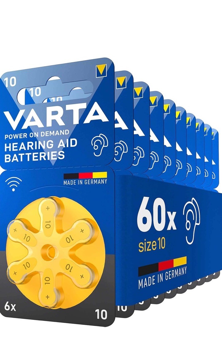 Plus de panne d'amplificateur avec les piles Varta 10 jaune