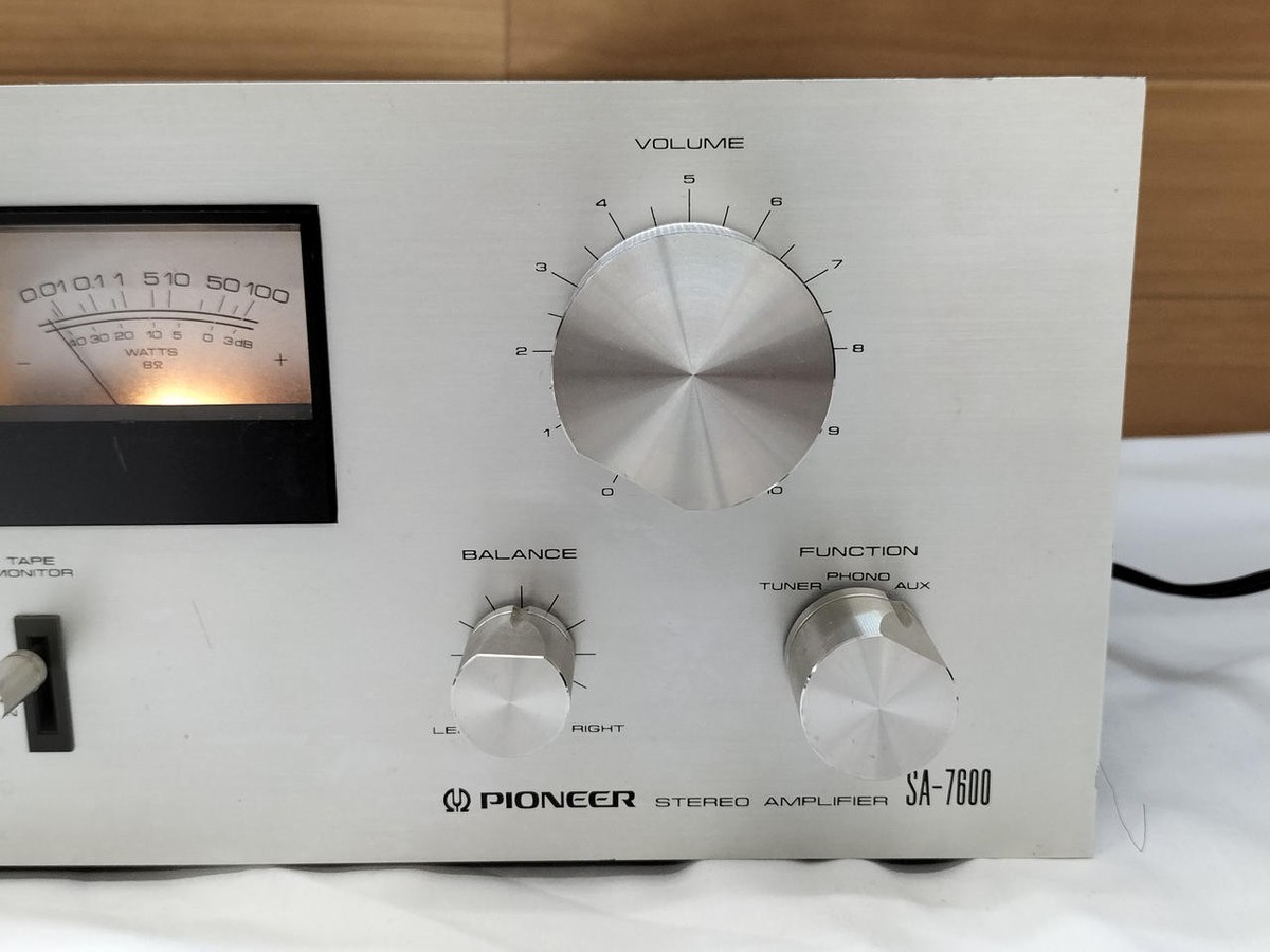 Pioneer SA-7600 Stereo Amplifier - 45W+45W - Phono Input-Vintage