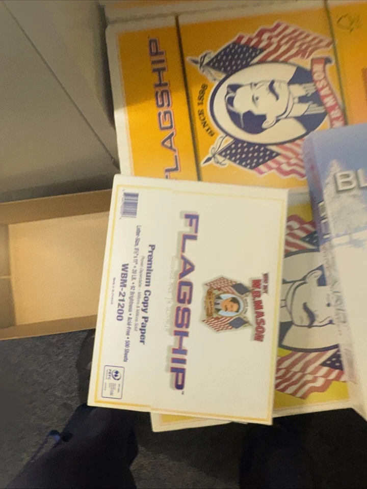 W.B. Mason Premium Copy Paper - Letter-Size - 20 lb. - 500 Sheets x 10 (5,000) - Image 2 of 2