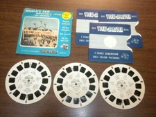 WORLD'S FAIR BRUSSELS 1958 GAY BELGIUM Nr 1993 ABC Viewmaster 3 reels PACKET SET