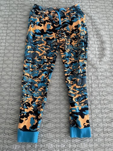 Under Armour Boys Camo Jogger Pants Drawstring Loose Fit Sweatpants (Size XL)