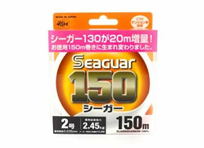 Dây Leader FluoroCarbon Seaguar 150 - cuộn 150m - Made in Japan