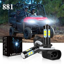 2X 881 886 889 894 896 898 6500K HID White 50W LED Fog Lights Driving Bulbs