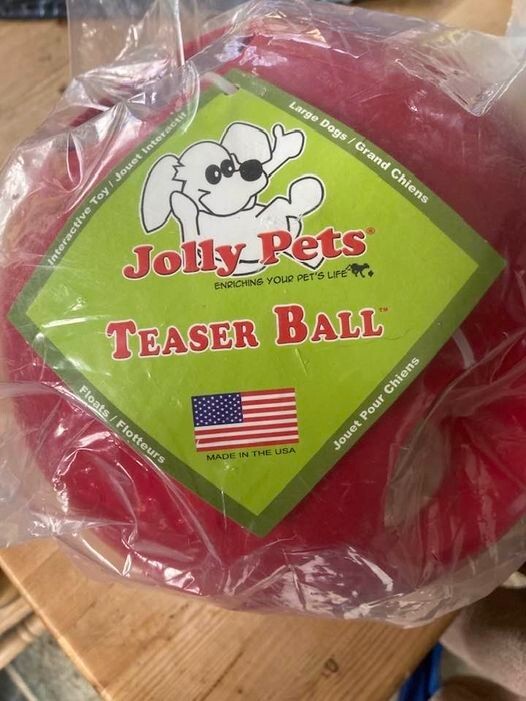 Jolly Ball Teaser Ball Horseman's Pride 25cm 10" Red unwanted gift eBay