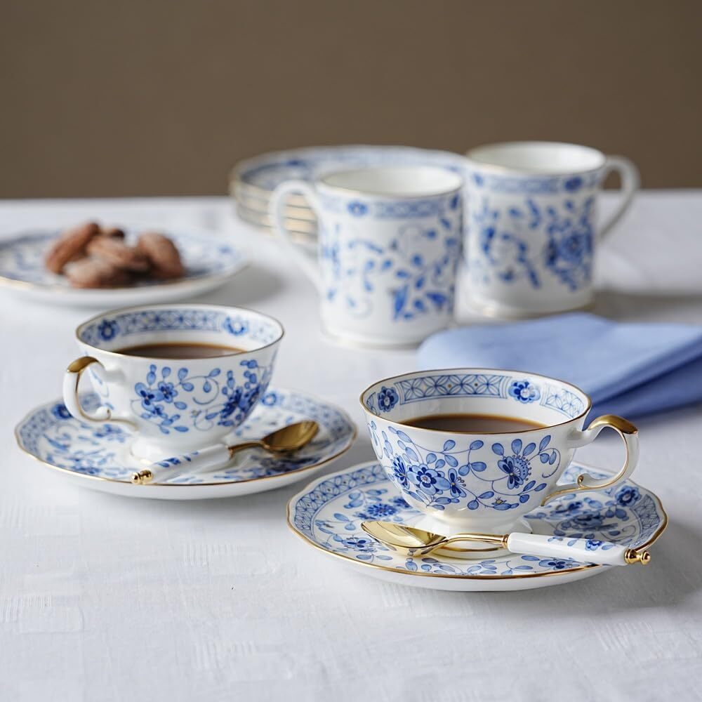 NARUMI Milano Pair Tea Set Bone China 96827165 New | eBay