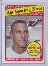 1969 TOPPS #423 BERT CAMPANERIS (ID8)