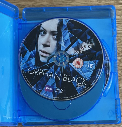 ORPHAN BLACK COMPLETE SERIES 3 Blu Ray 3rd Third Season Original UK Release - Picture 3 of 4
