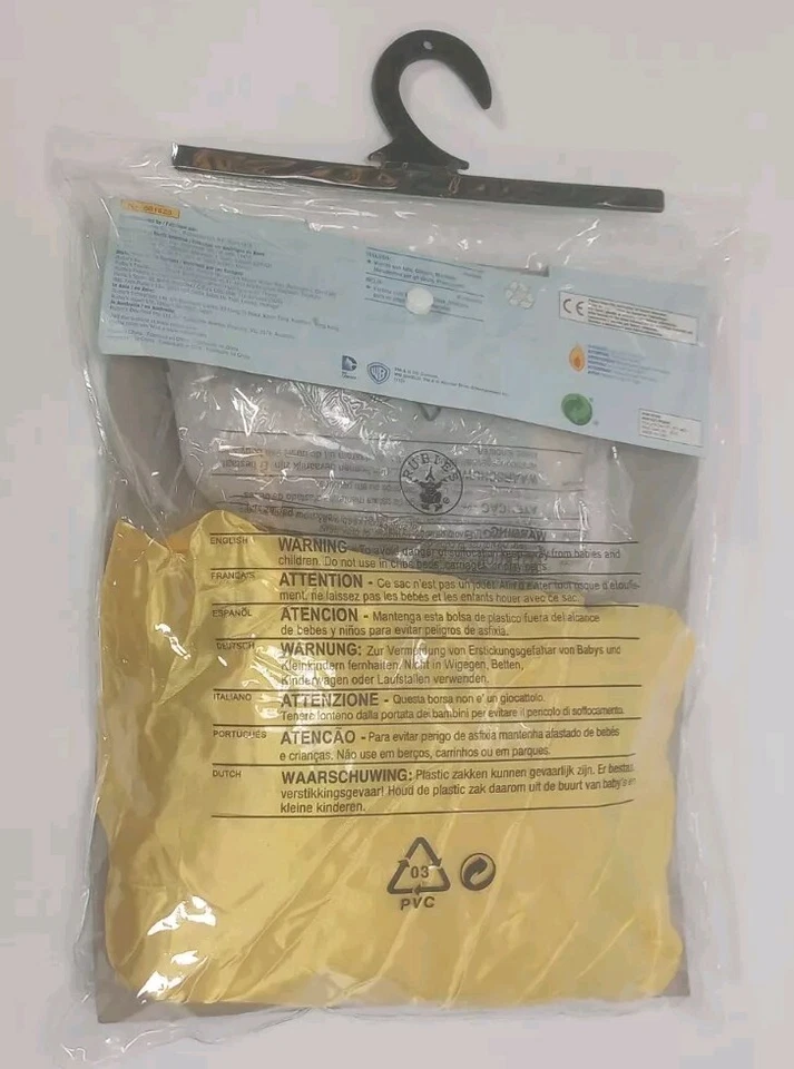 Vestido Tutú Robin Infantil Liga de la Justicia - Mediano Foto 4 de 4