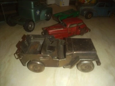 Jeep Hochkiss Ford Willis tôle CIJ dinky jep jrd vébé guerre vitrine collection - Photo 1/4