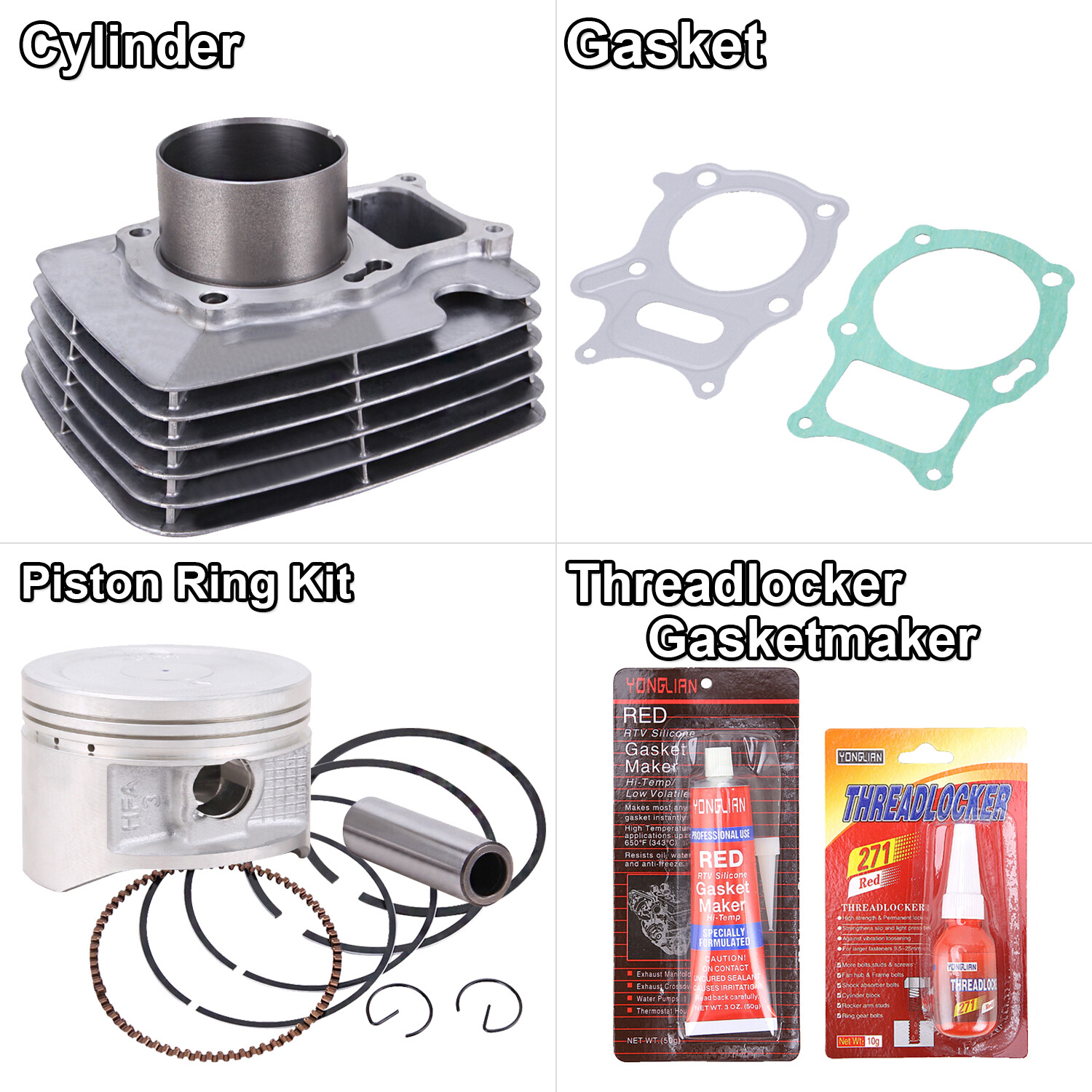 Kit Pistón Cilindro Junta Honda Recon 250 Trx250tm 2004 | Meses Sin Interés - Foto 7