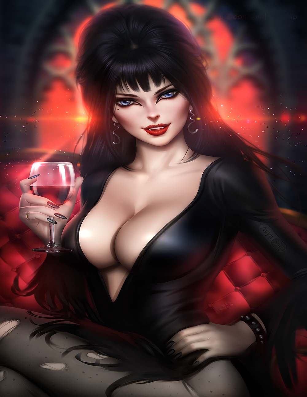 Elvira #1 Photo Print - Mistress of the Dark Game Art Figure Figurine  Statue | eBay