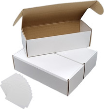 Trading Card Storage Box - 3 Card Holder Boxes, 600 Ct. TCG Card Storage Box fo