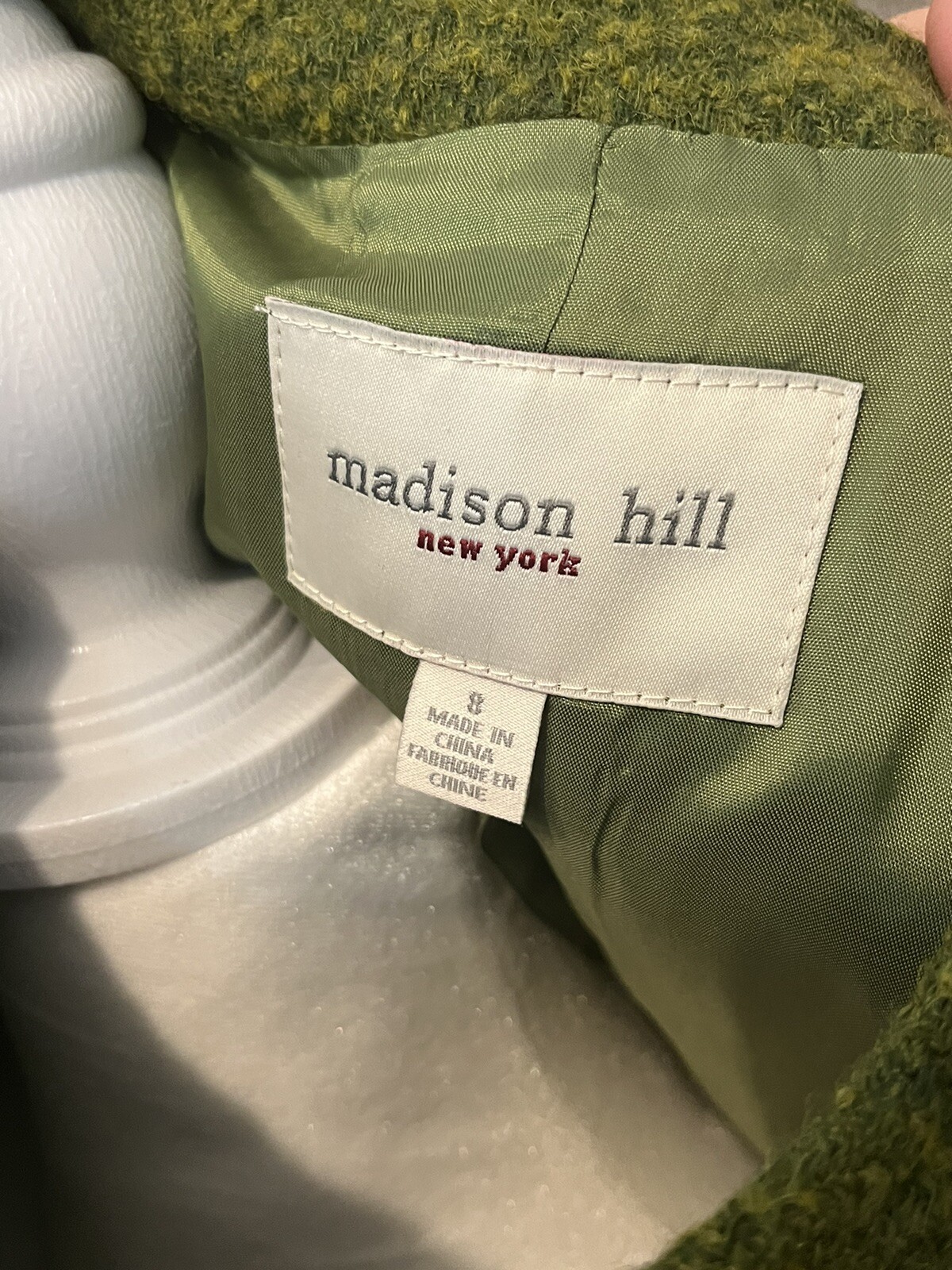 Madison Hill Jacket Long Button Front, Wool Blend… - image 4