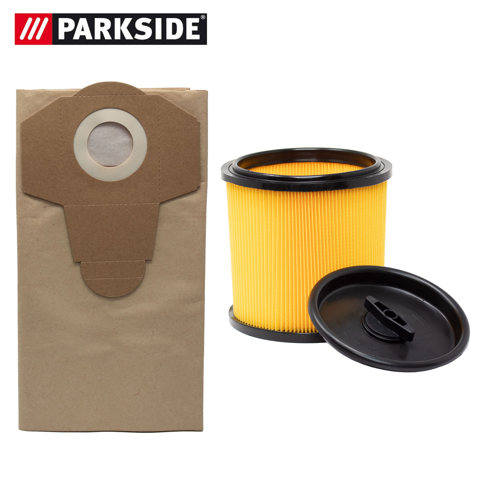 Vhbw Set De Filtros 3x Filtro Plisado Compatible Con Parkside  Lidl Pnts 1500 C4 1500 B3 1500 B2 1500 A1 Aspiradora Filtro Cartucho 81759706 - Foto 4