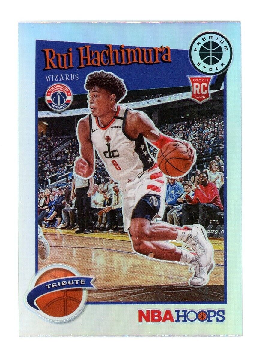 2019 Panini NBA Hoops Premium Stock Tribute Silver Prizm Rui 2019 Panini NBA Hoops Premium Stock Tribute Silver Prizm Rui