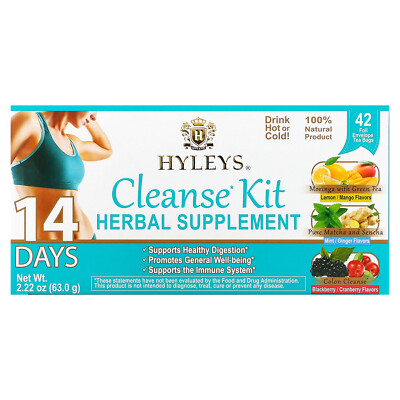 14 Days Cleanse Kit,  42 Tea Bags, 2.22 oz (63 g)