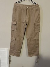 Tan Cargo Pants Women Xl
