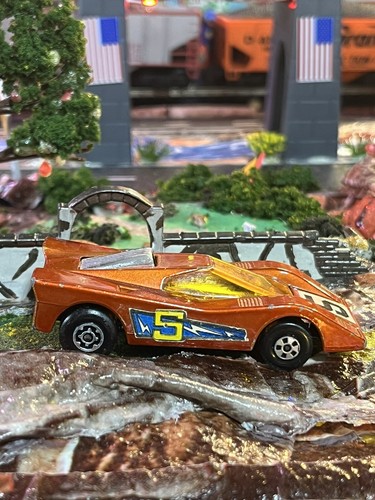 Lesney Matchbox 1971 Hairy Hustler No 7 Red Diecast USED EX Condition - Picture 4 of 7