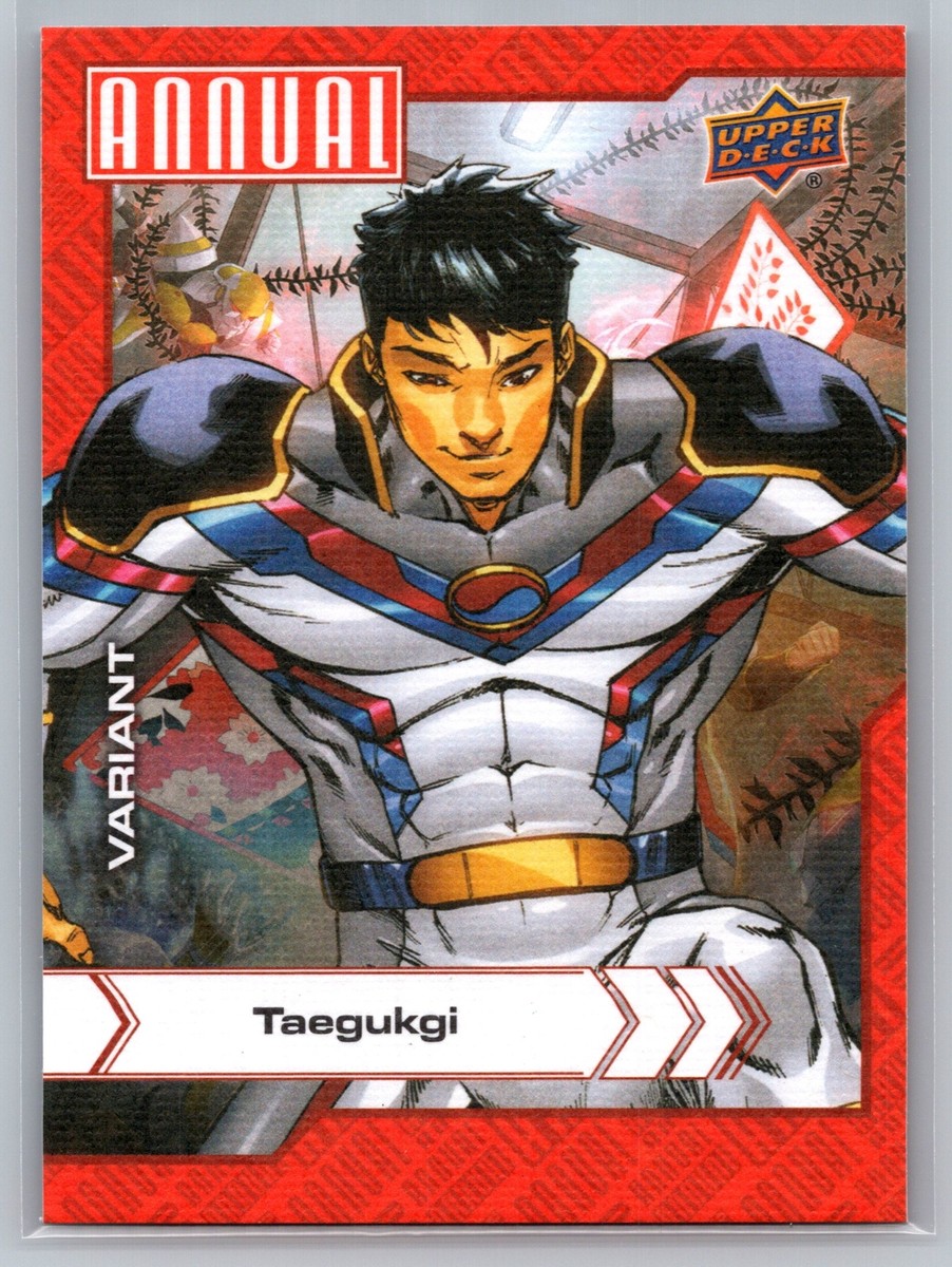 2022-23 Upper Deck Marvel Annual #90 Taegukgi Canvas Variant | eBay