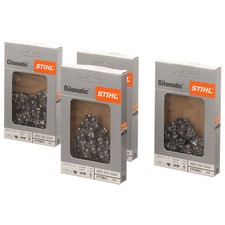 4 Stk. STIHL Sägekette 30cm 3/8 1,1 44 TG Pico Micro Mini Kette 3610 000 0044
