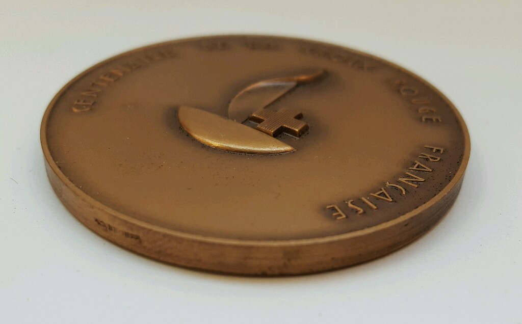 Médaille Bronze Croix-Rouge Française – Centenaire 1963, Collection