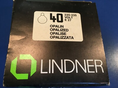 LINDNER GLOBE OPALINA G120 E27 40W Soft White | opal weiß ø 120mm DOUBLE LIFE