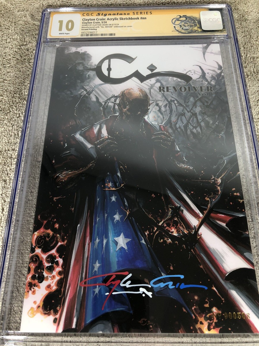 石月努「SELF COVERS【CLASSICS】」 Ghost Rider Venom Sketchbook 1 CGC SS 10.0 SS Crain Revolver
